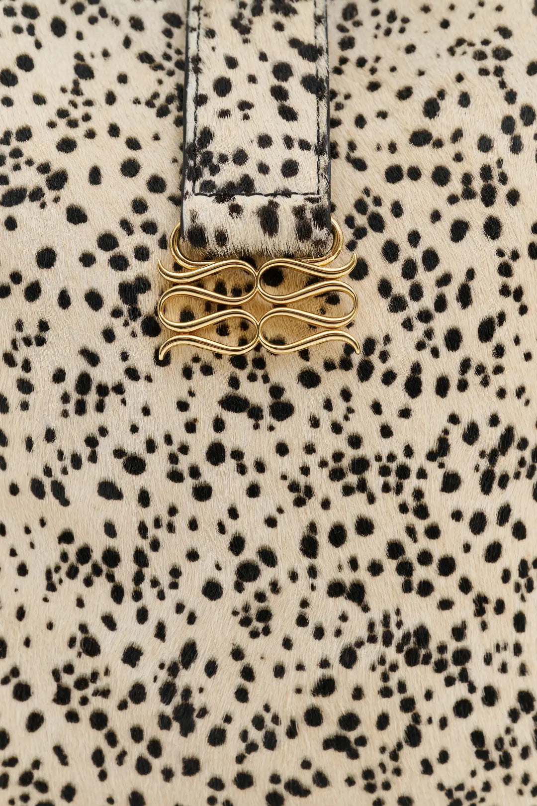 Monogram Leather Bucket Bag Shaded Dot