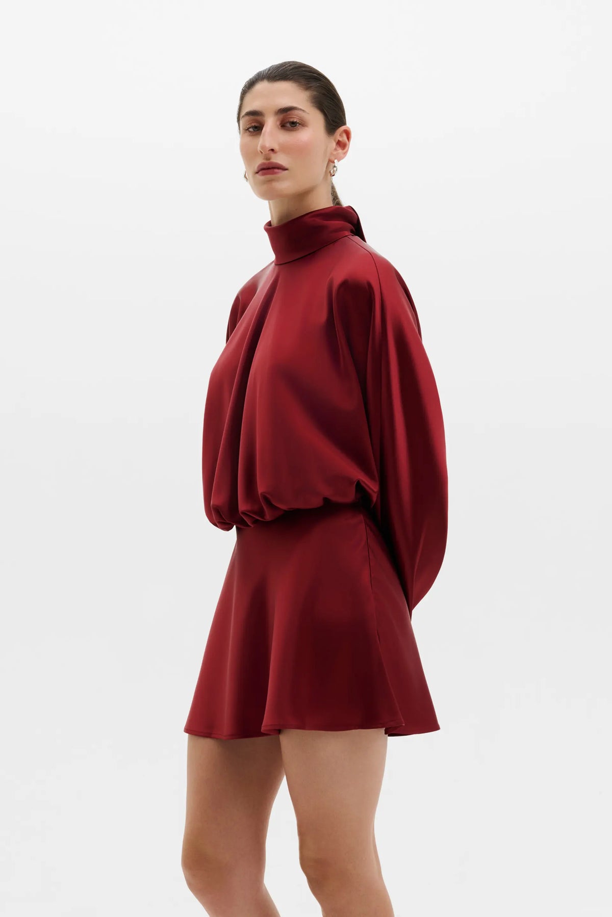 Vilja Satin Mini Dress