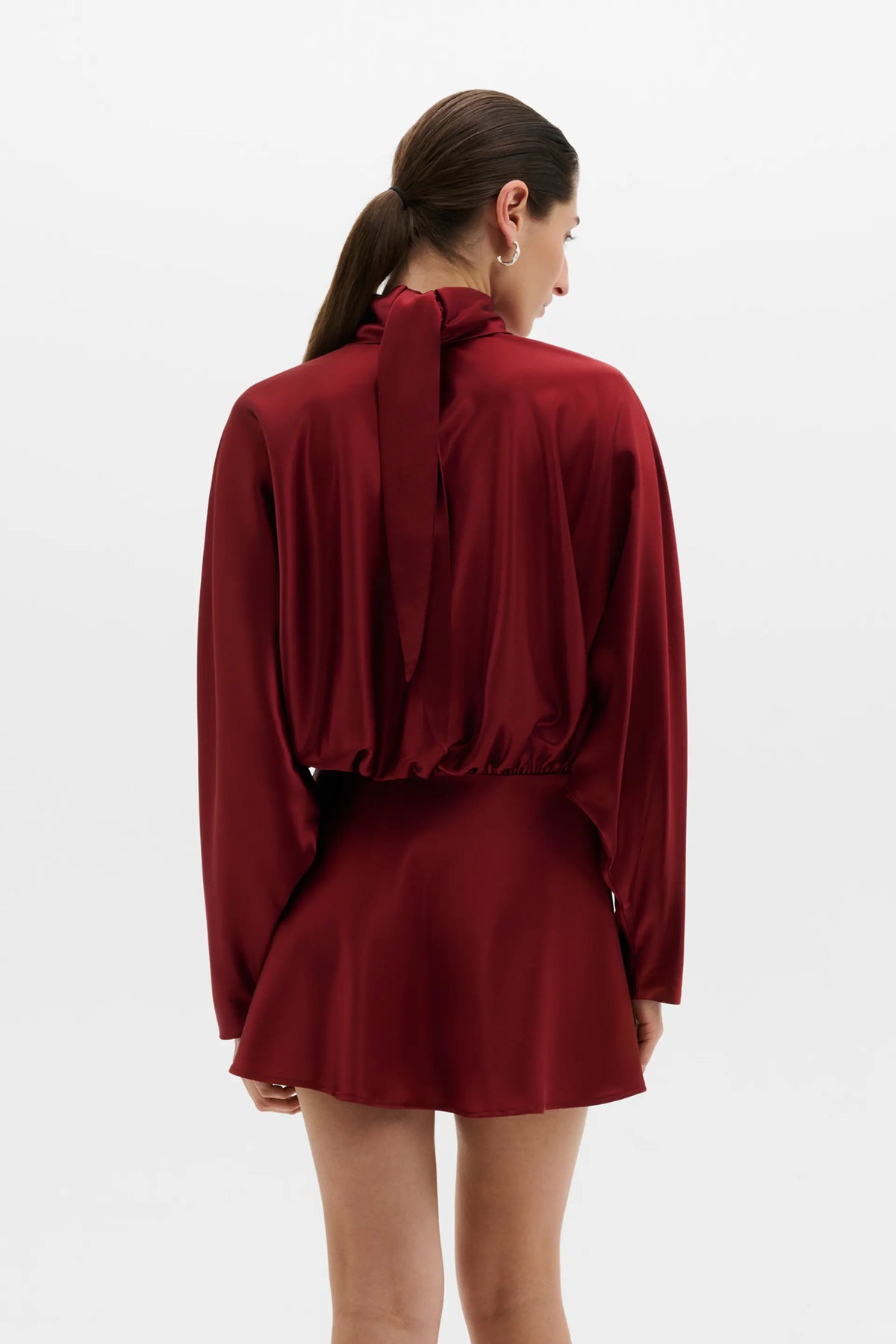 Vilja Satin Mini Dress