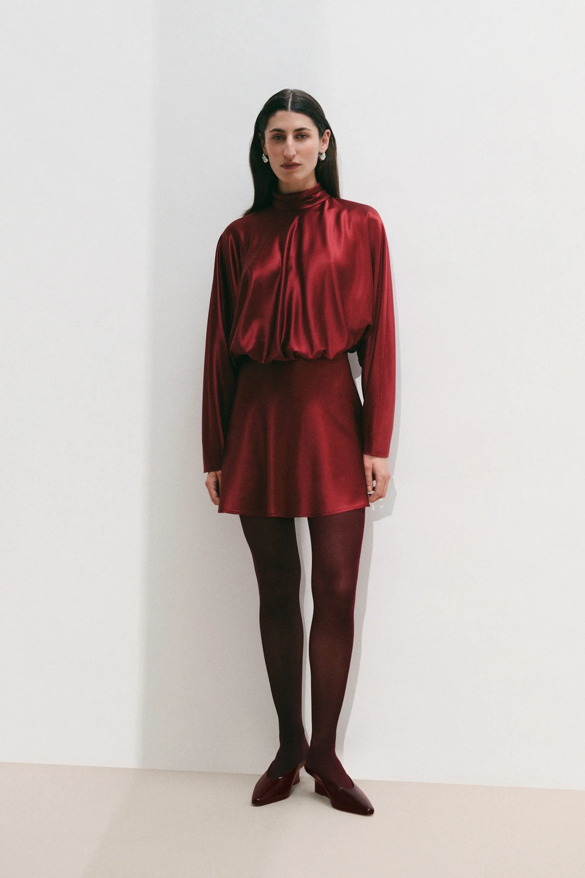 Vilja Satin Mini Dress