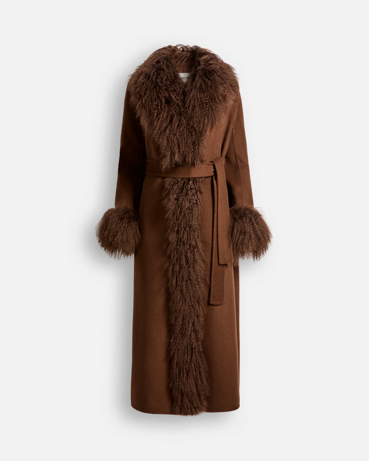 Lola Mongolian Coat Brown