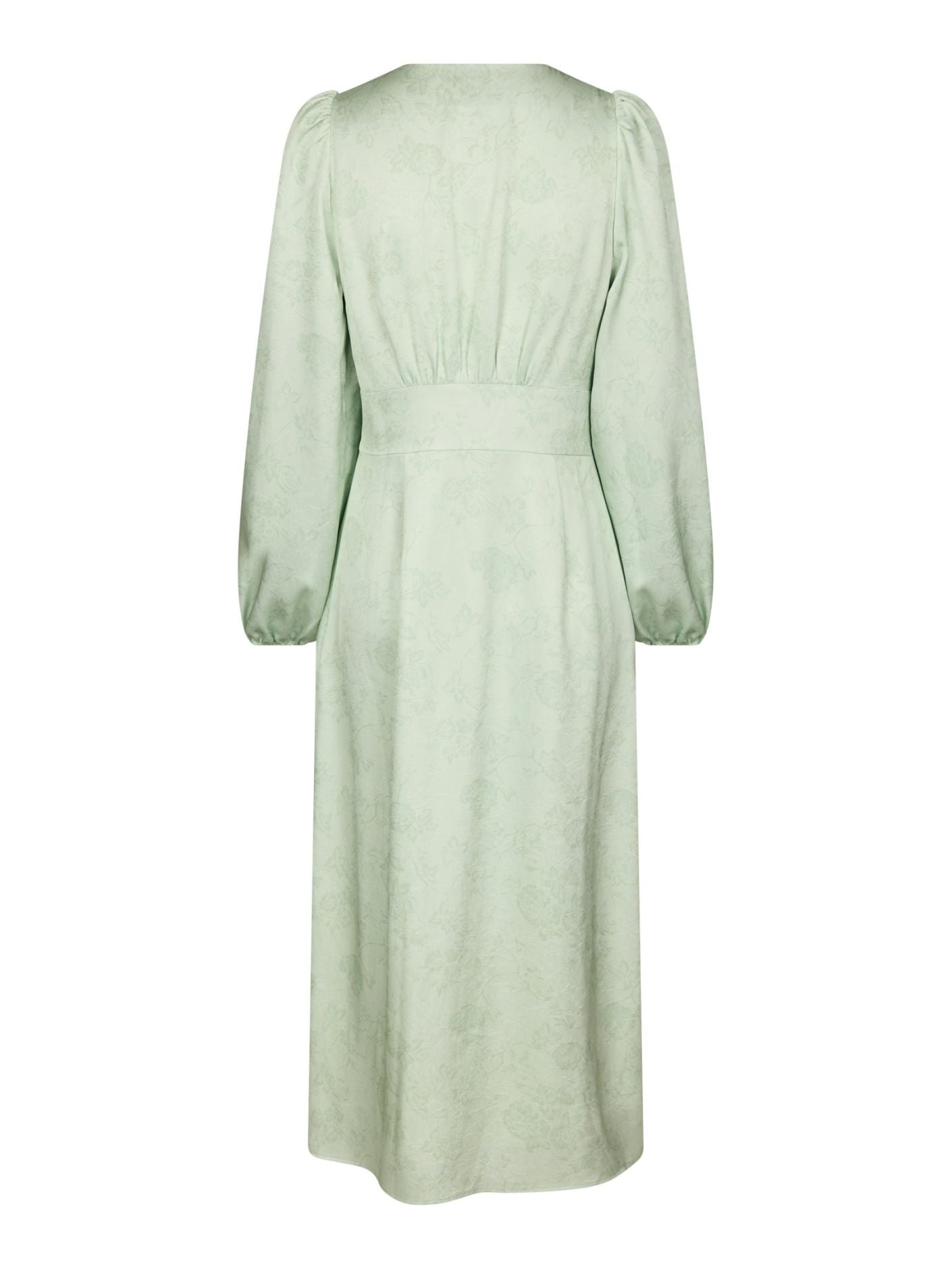 Alto Pattern Sateen Kjole Dus Grønn