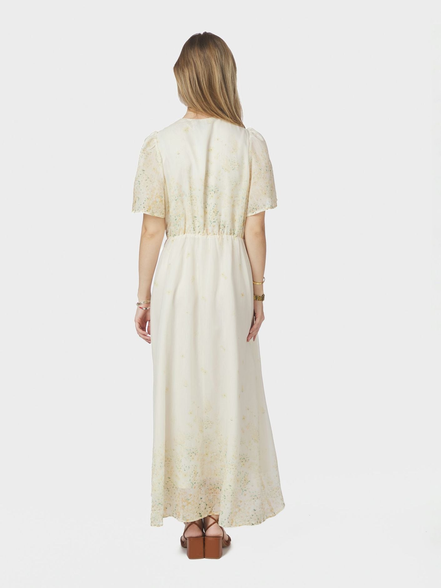 Serna Gardenia Dress Light Yellow