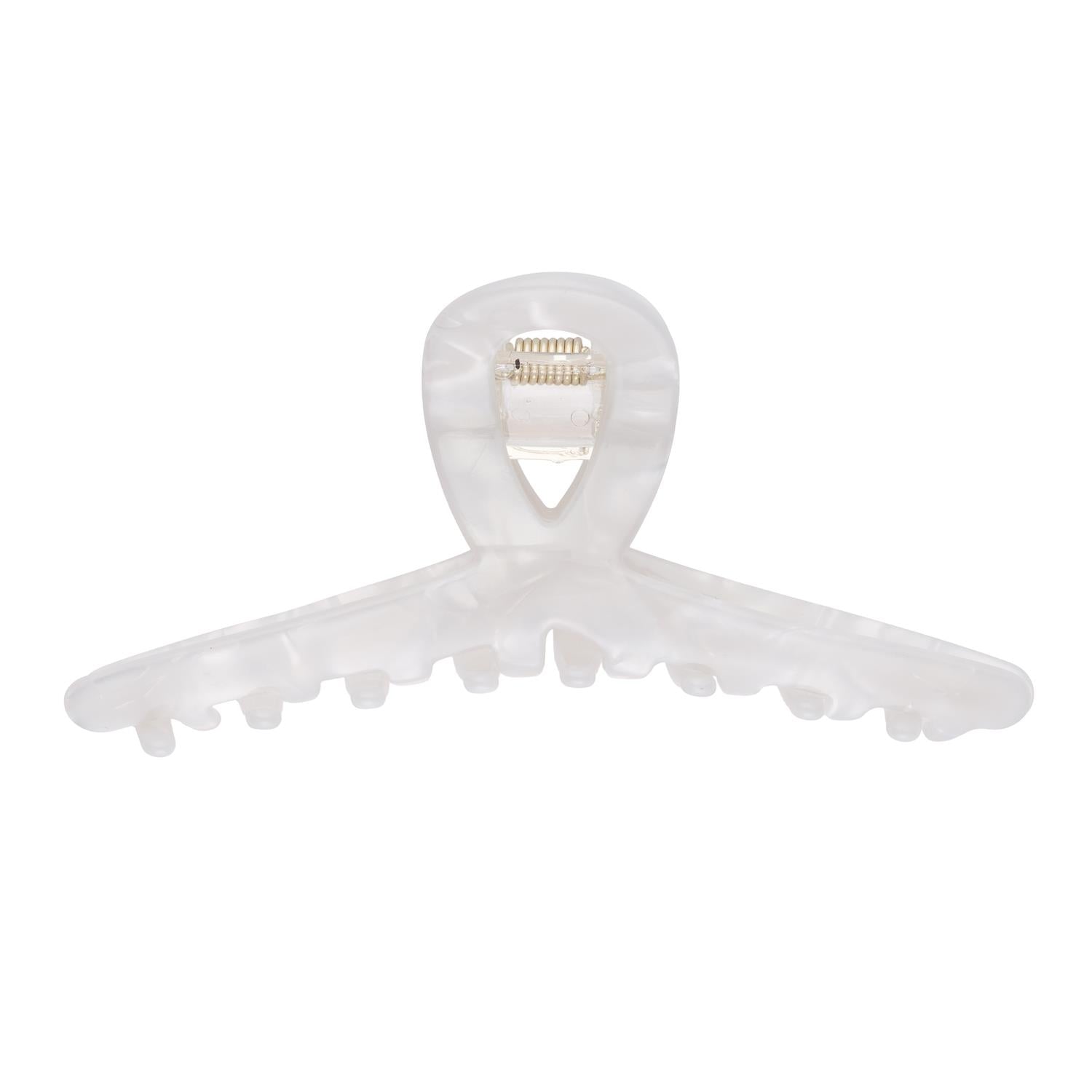 Loop Hair Claw Off White