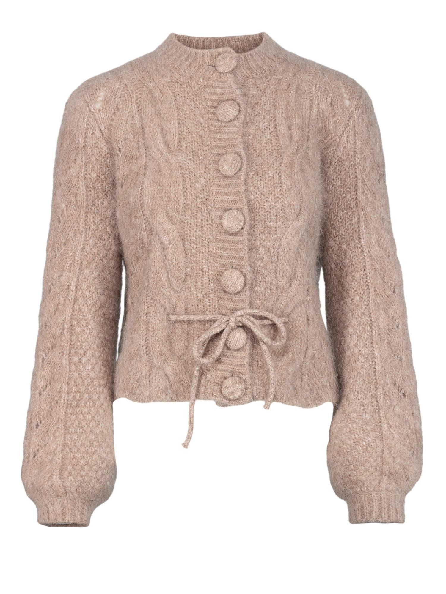 Sophia Chunky Cardigan Hazel Beige