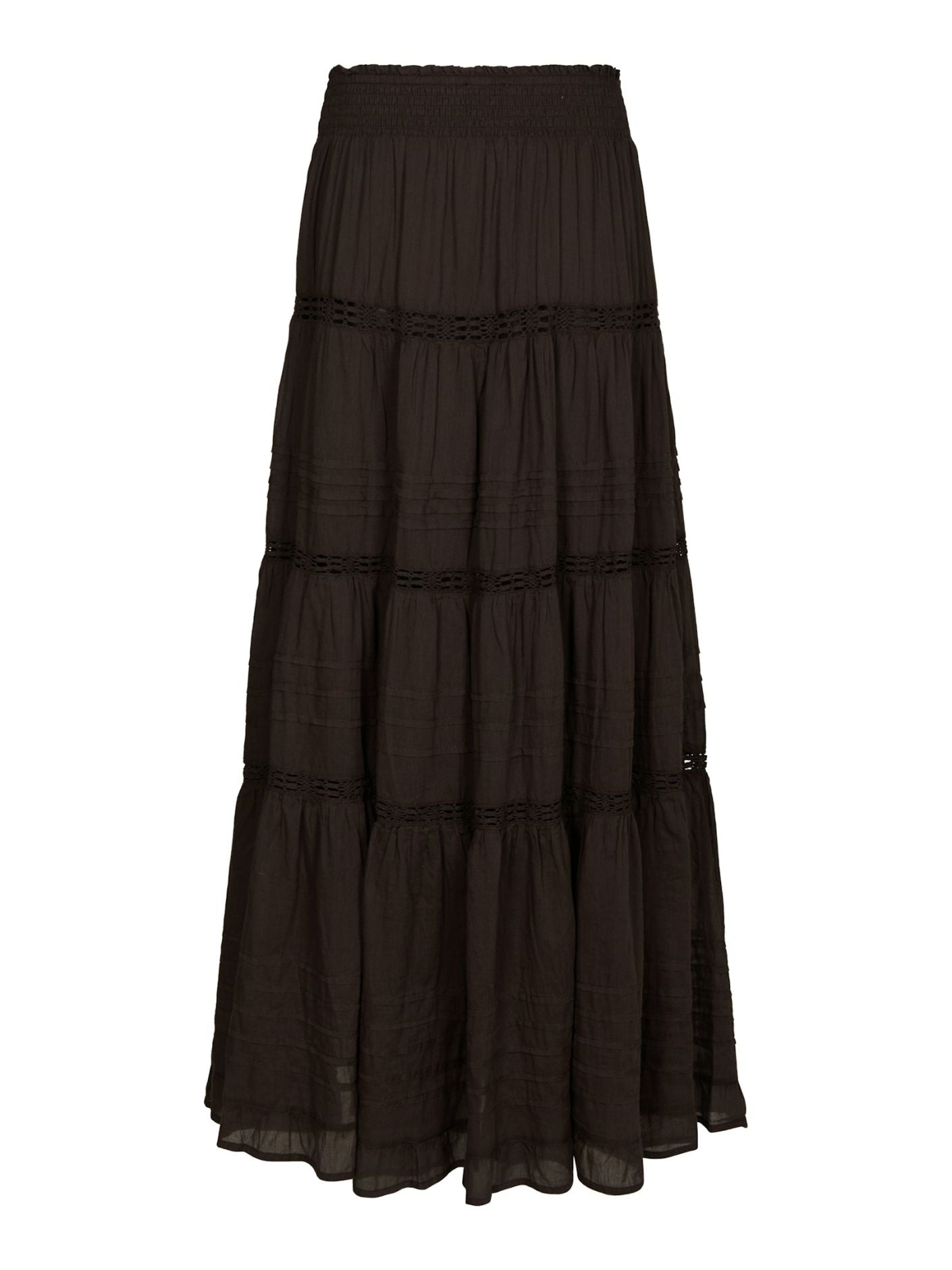 Felicia S Voile Skirt Dark Brown