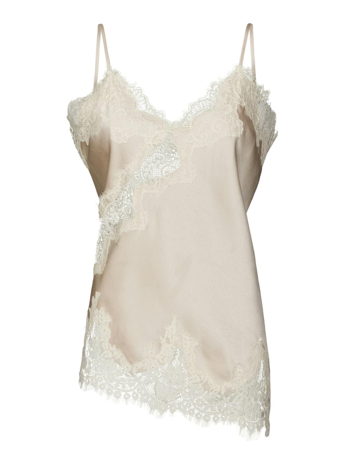 Viola Lace Top Champagne
