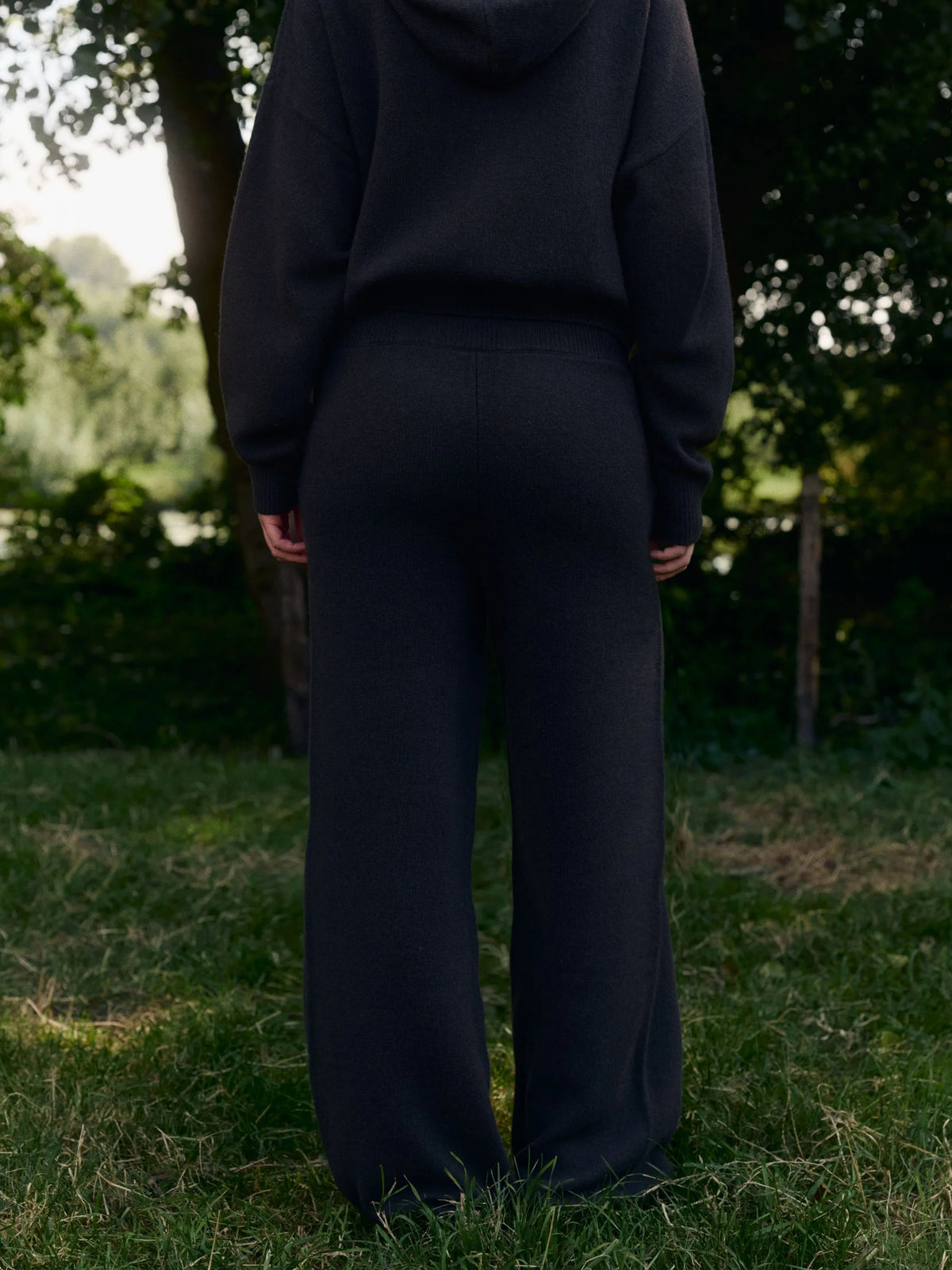 Woolknit Straight Leg Pants Cocoa Bean