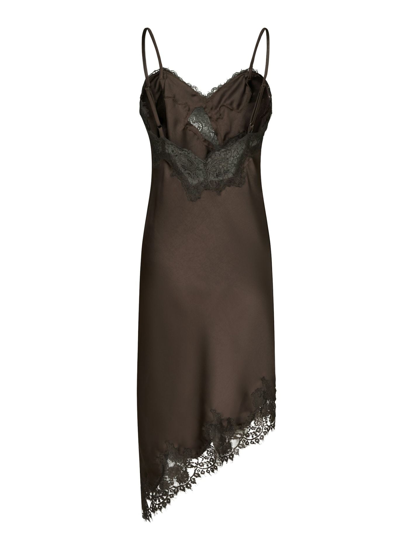 Sorelle Lace Dress Dark Brown