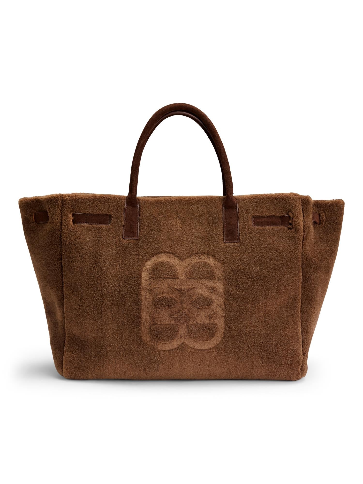 Lykke Shearling Bag Brown