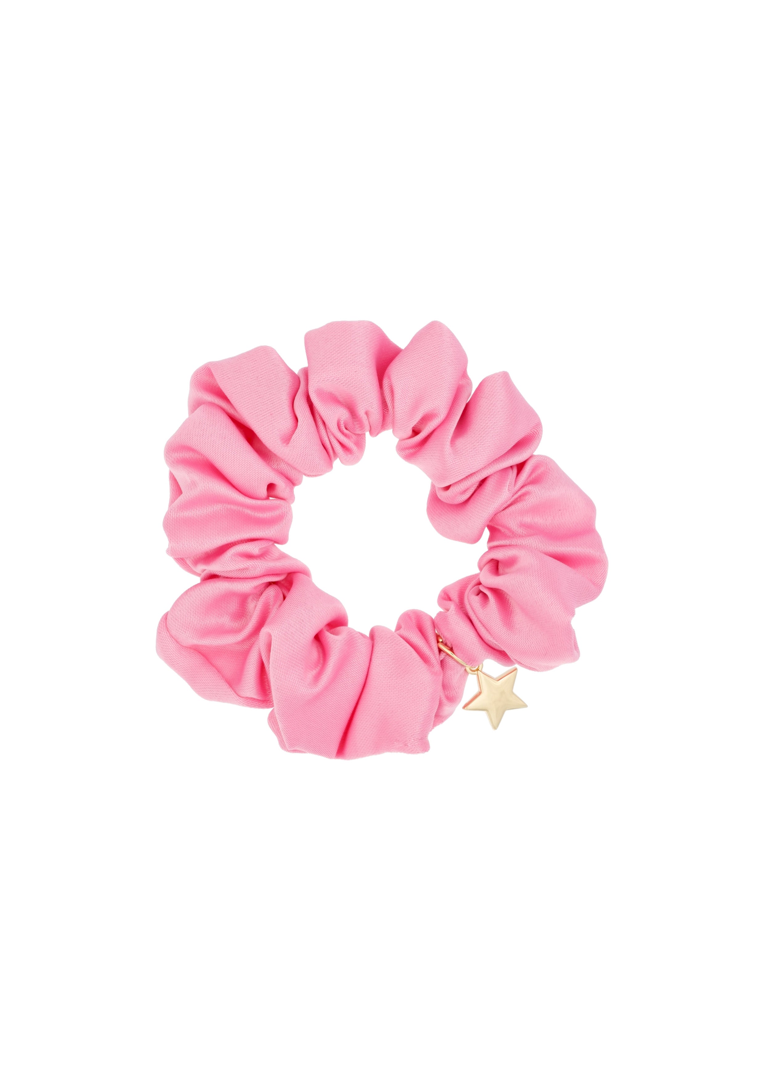 Satin Scrunchie Bubblegum Pink