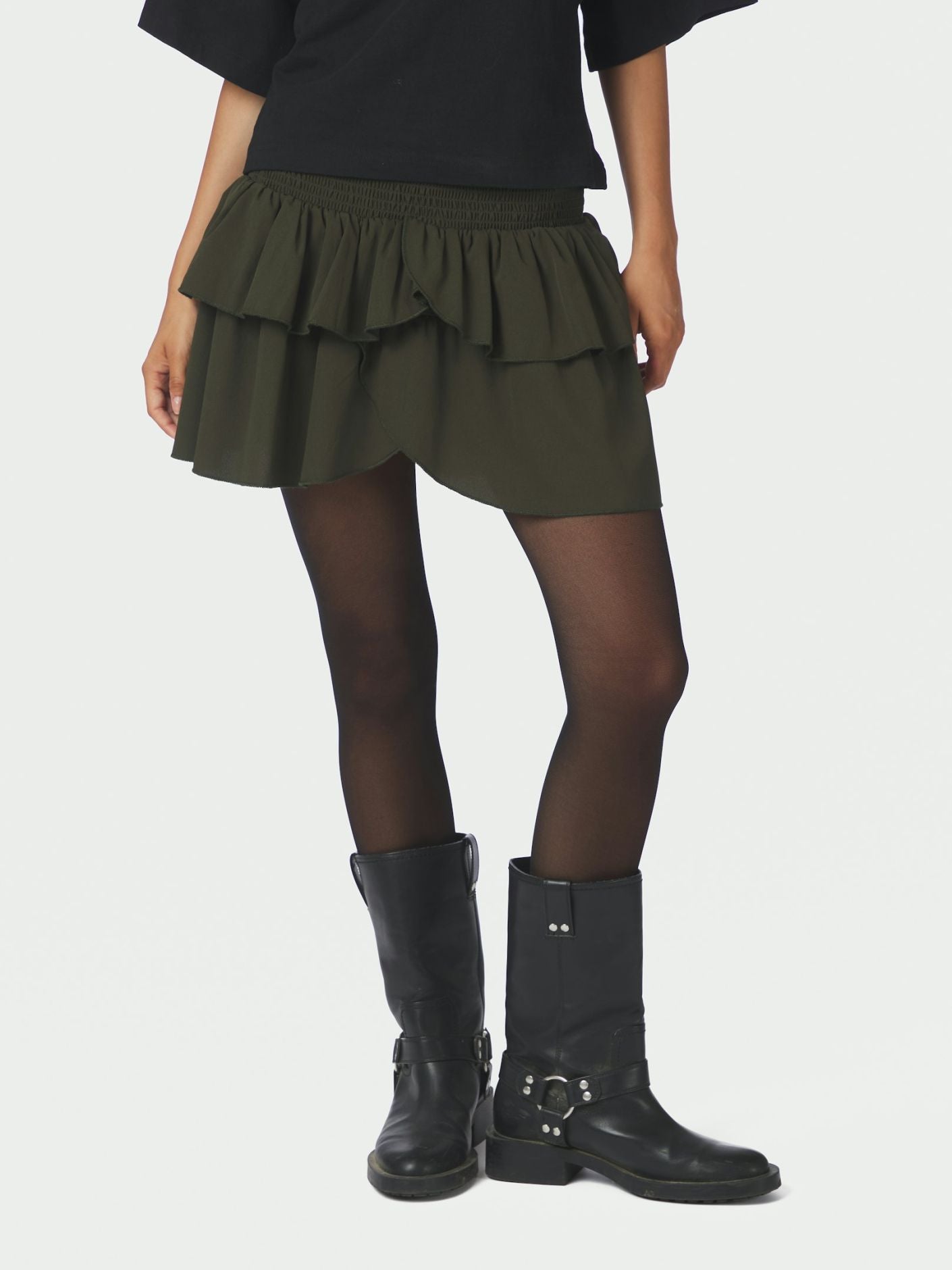 Carin R Skirt Army