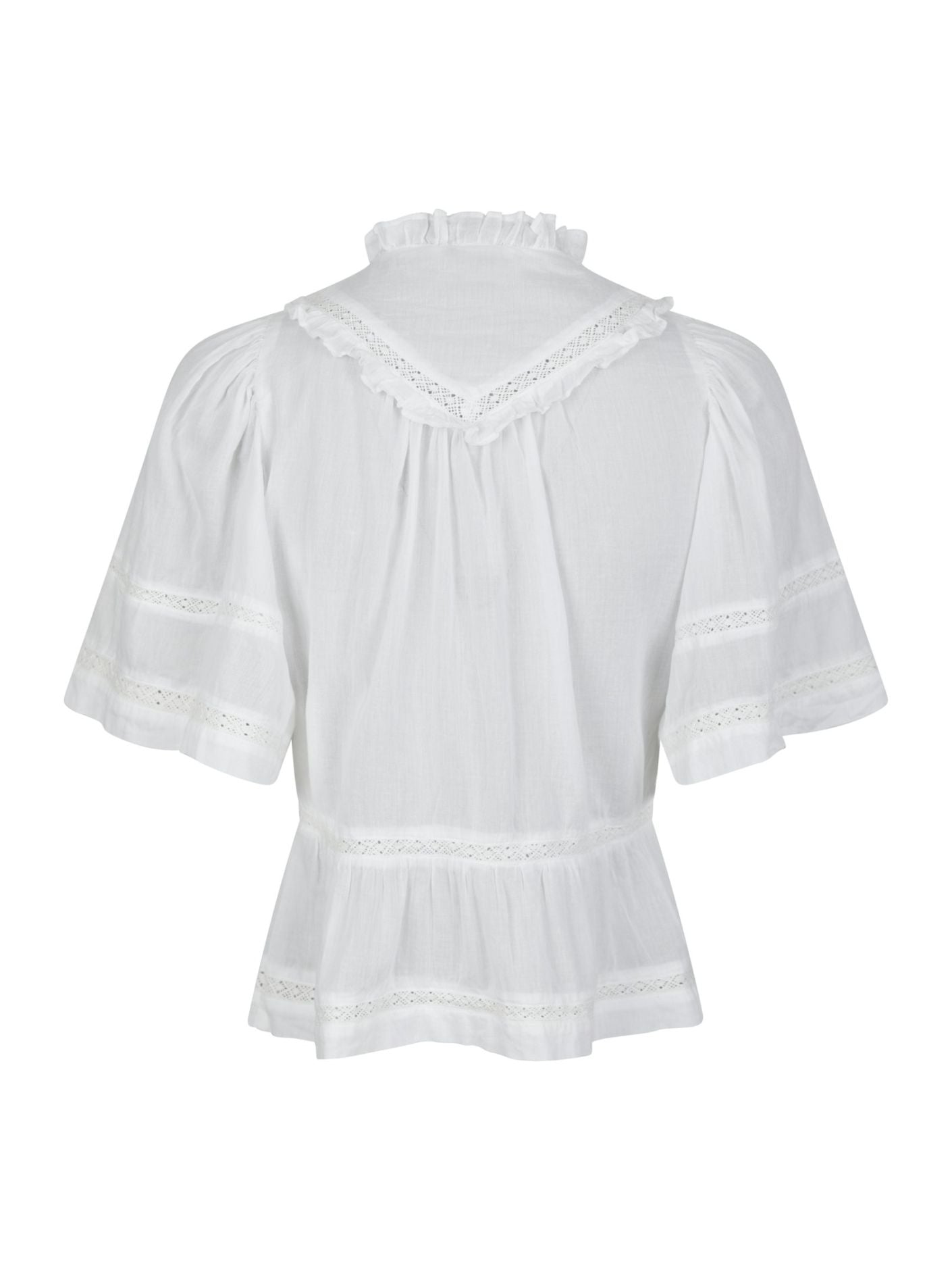 Evienne S Voile Top White