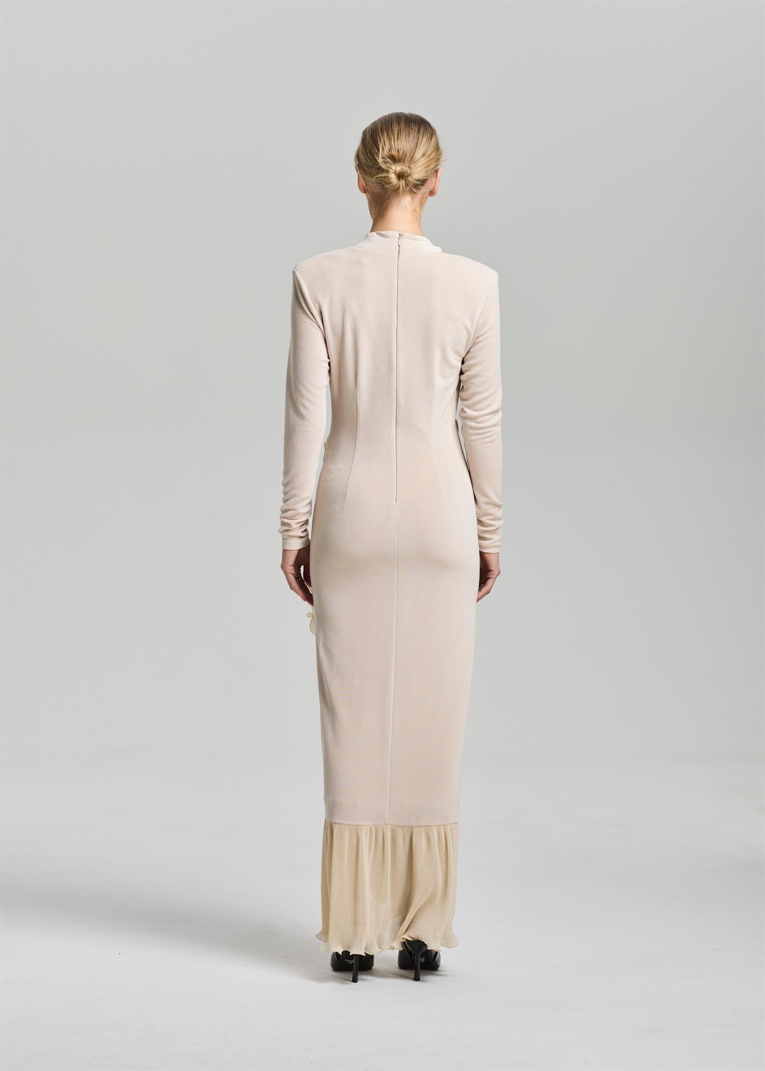 Dion Dress Pearled Ivory