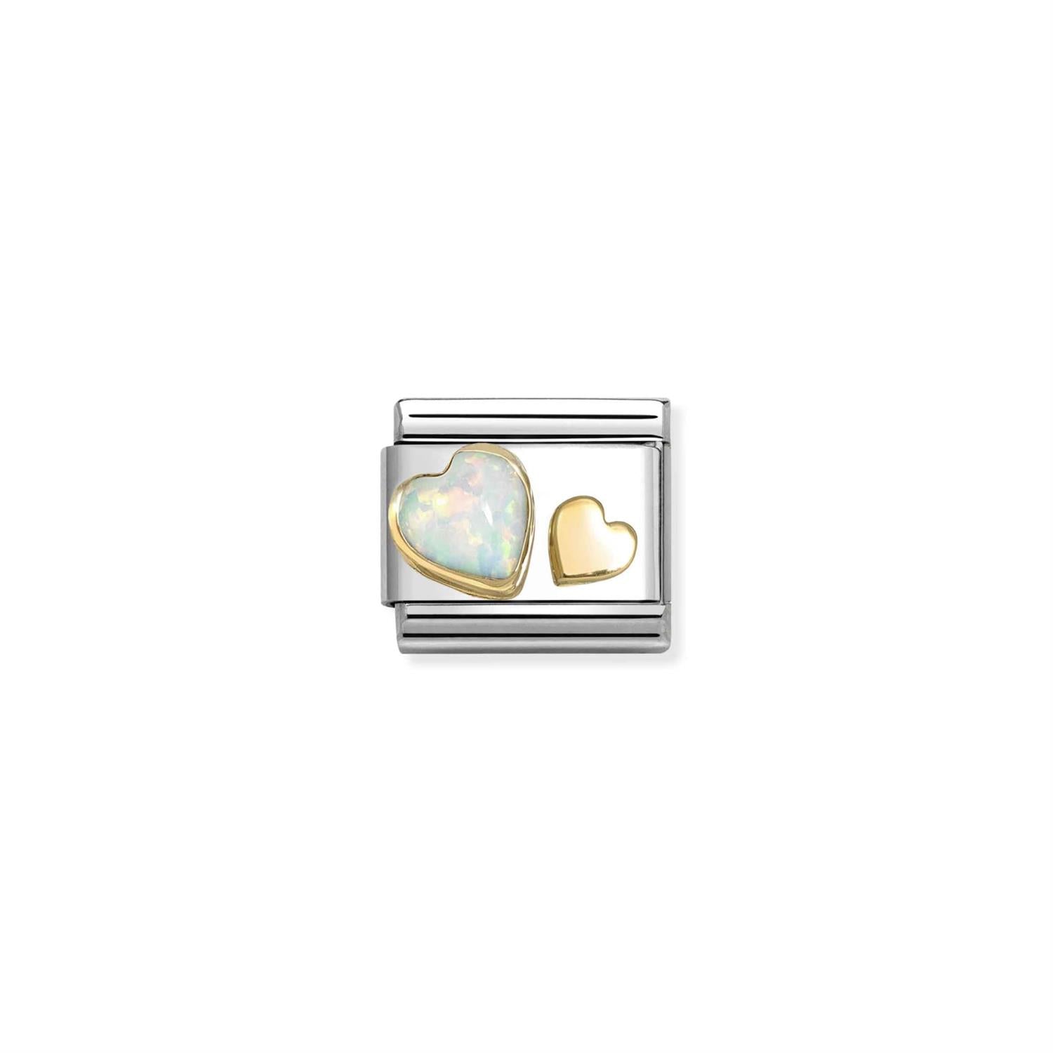Opal Heart And Heart