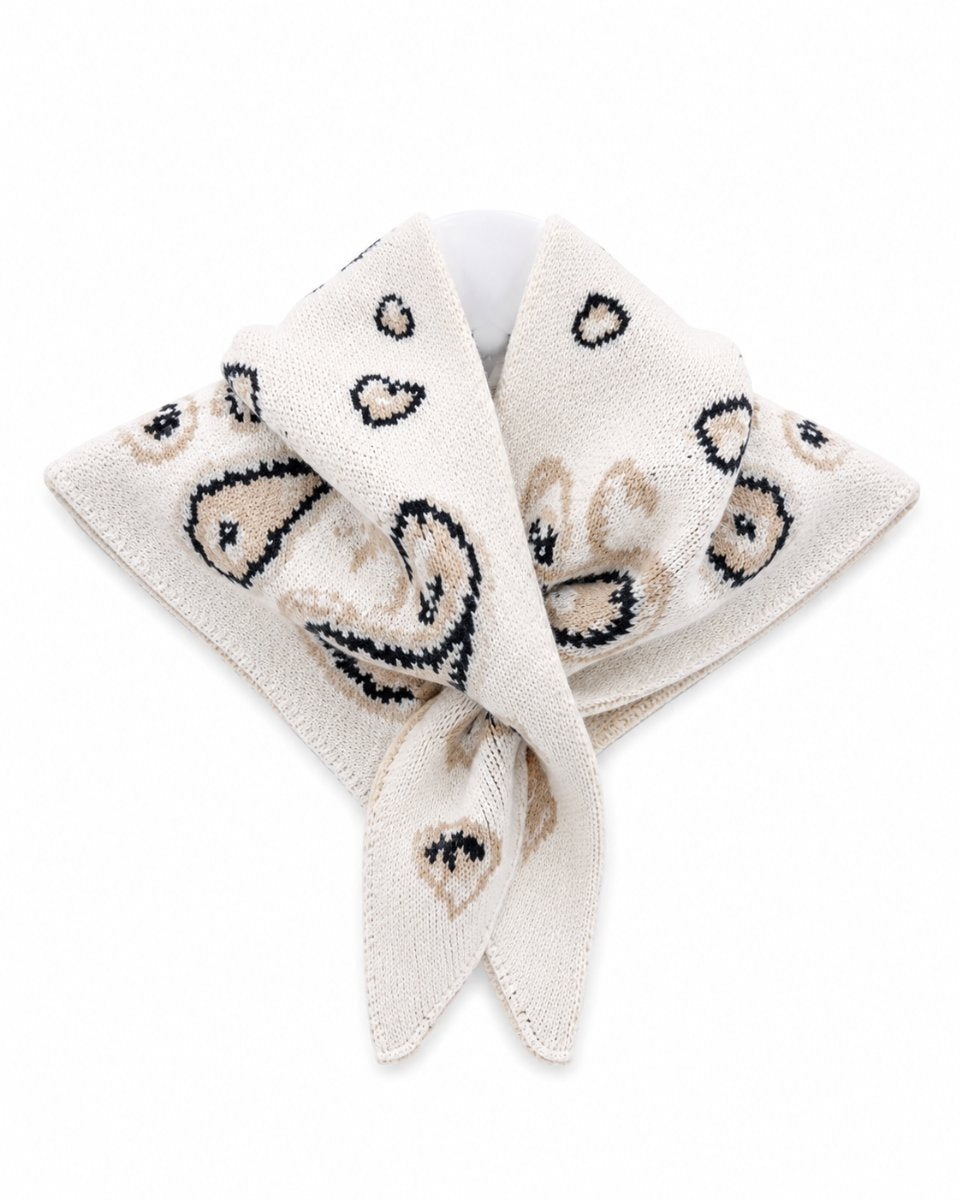 Paisley Scarf Cream