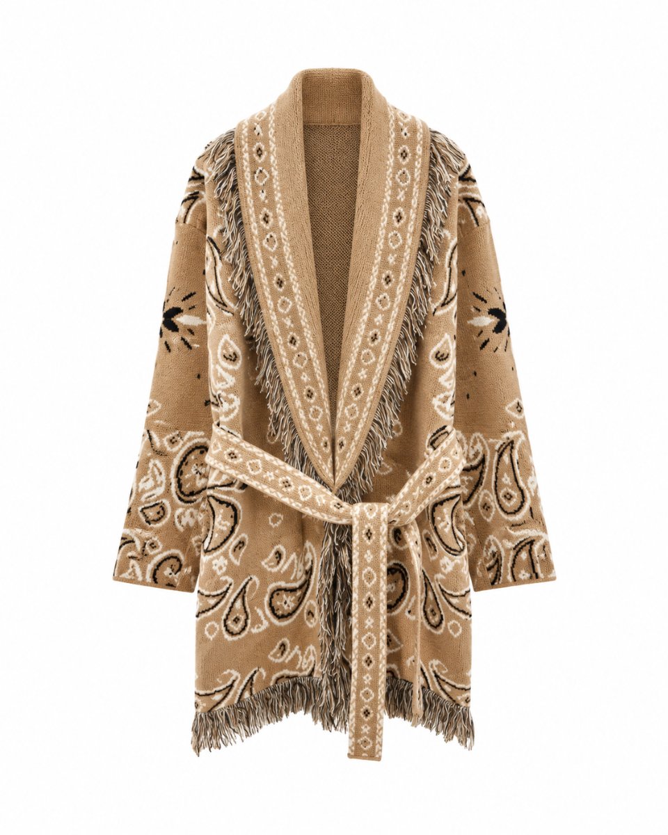 Fringe Jacket Camel
