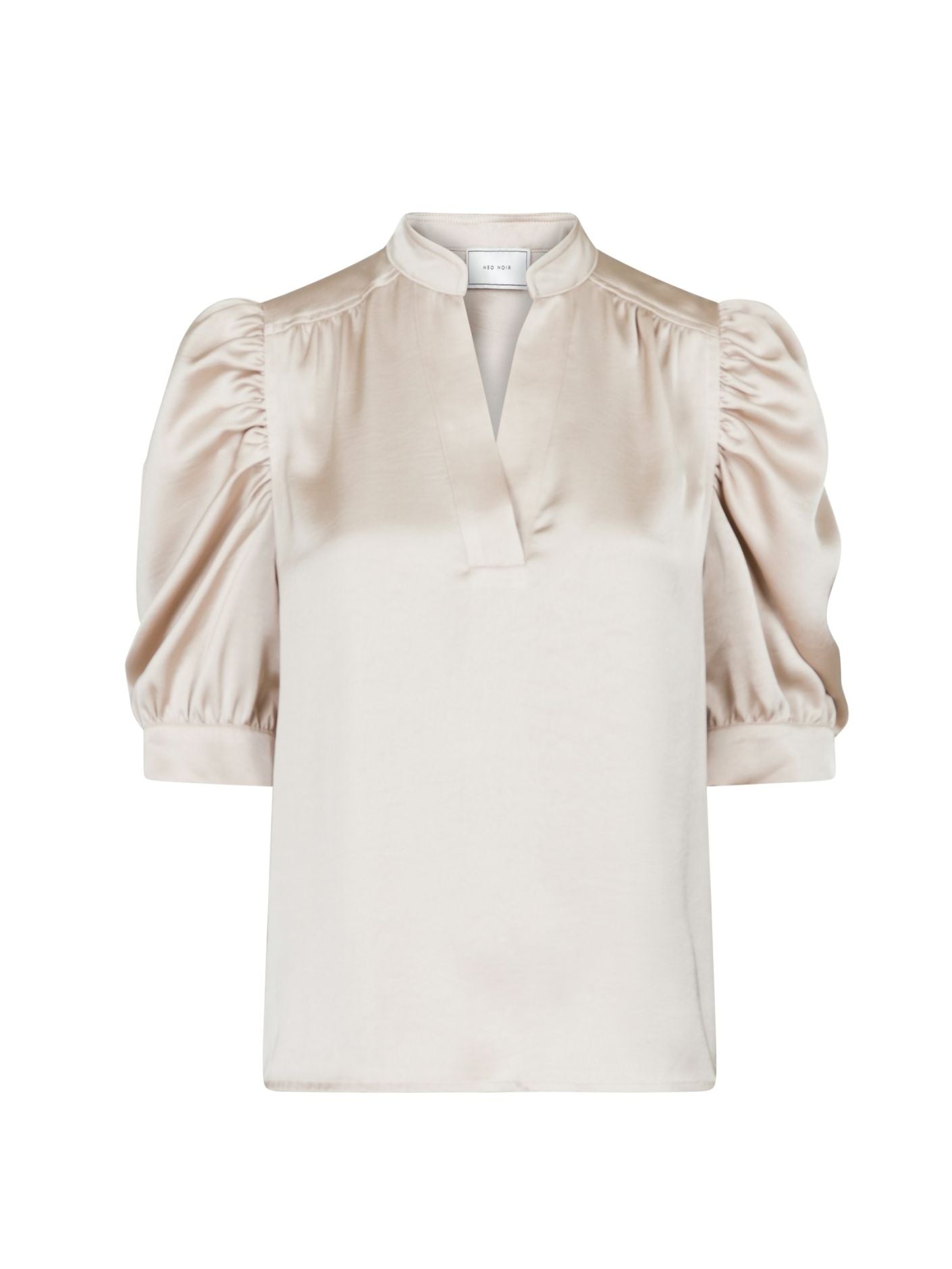 Roella Heavy Sateen Blouse Champagne