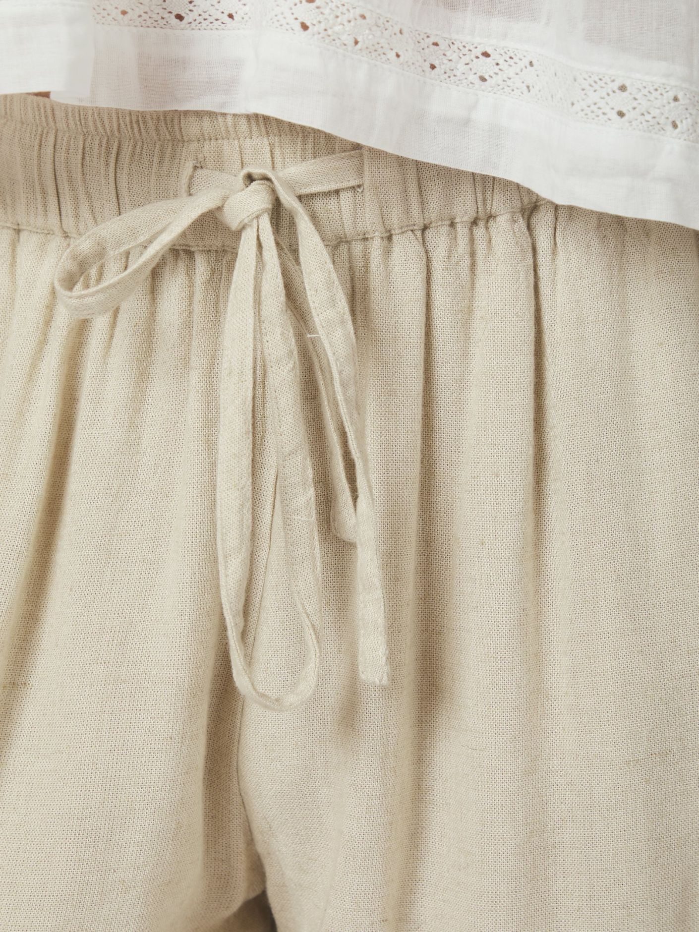 Sonar Drapy Linen Pants Natural
