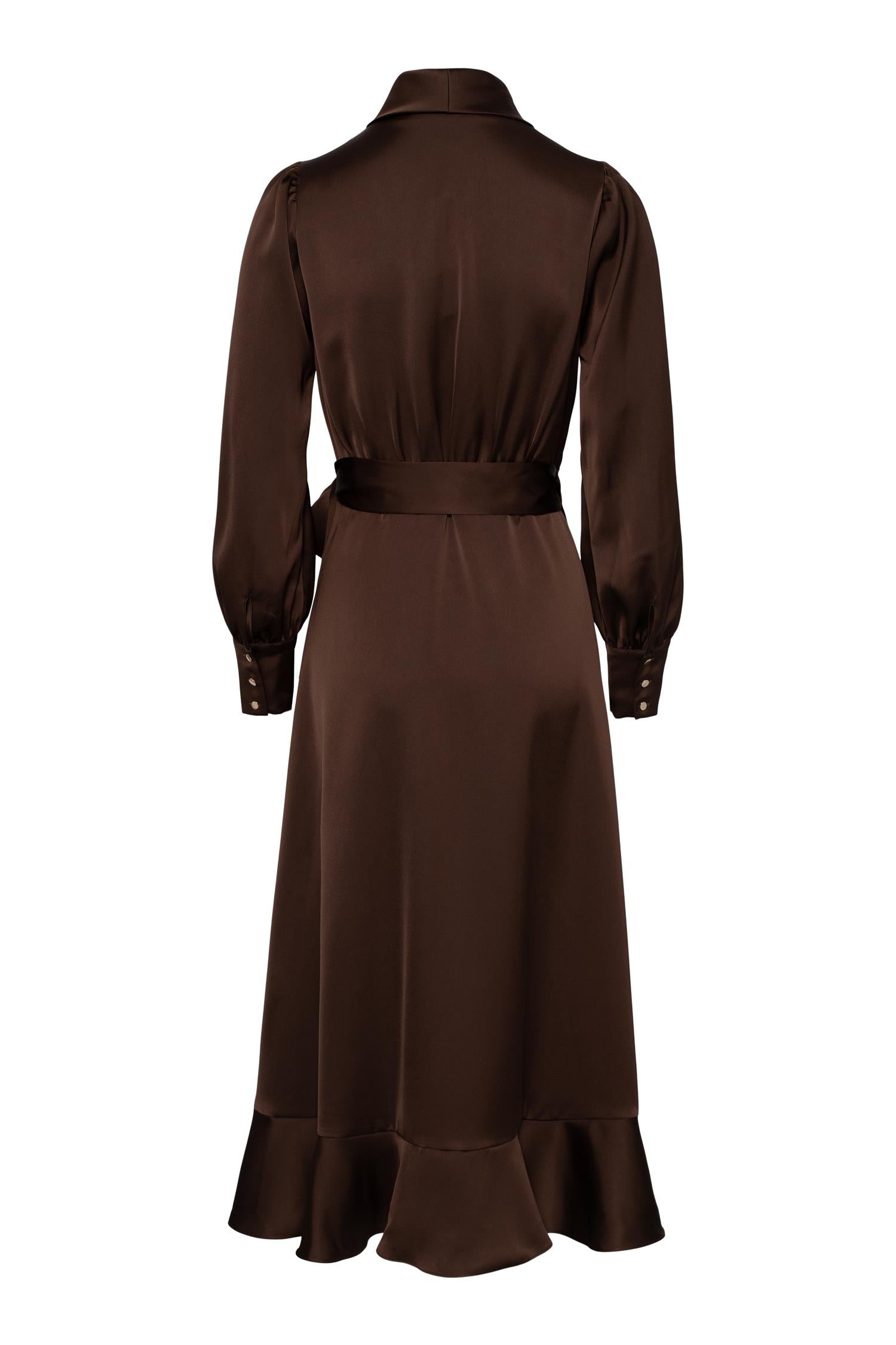 Iza Midi Dress Espresso