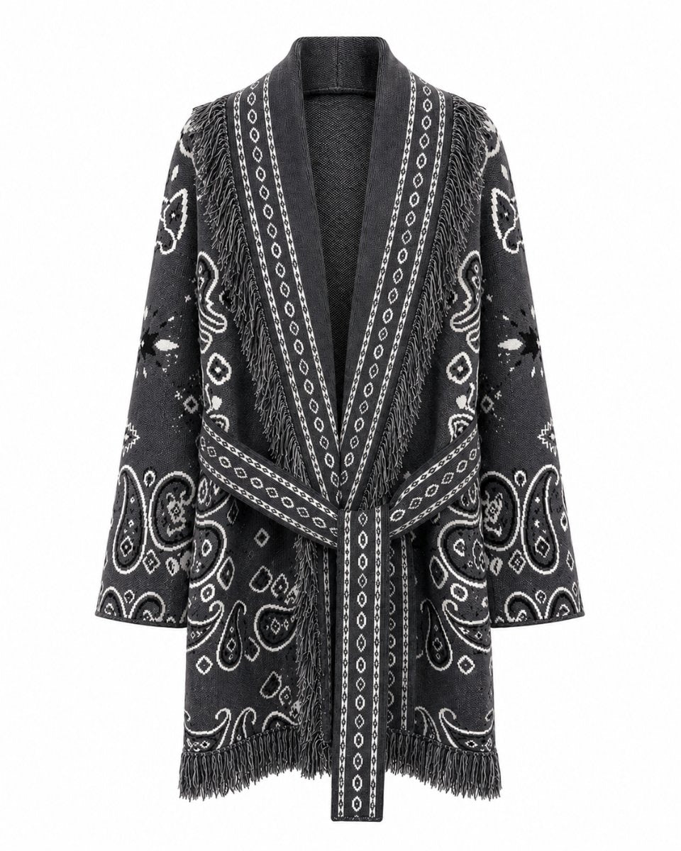 Fringe Jacket Anthracite