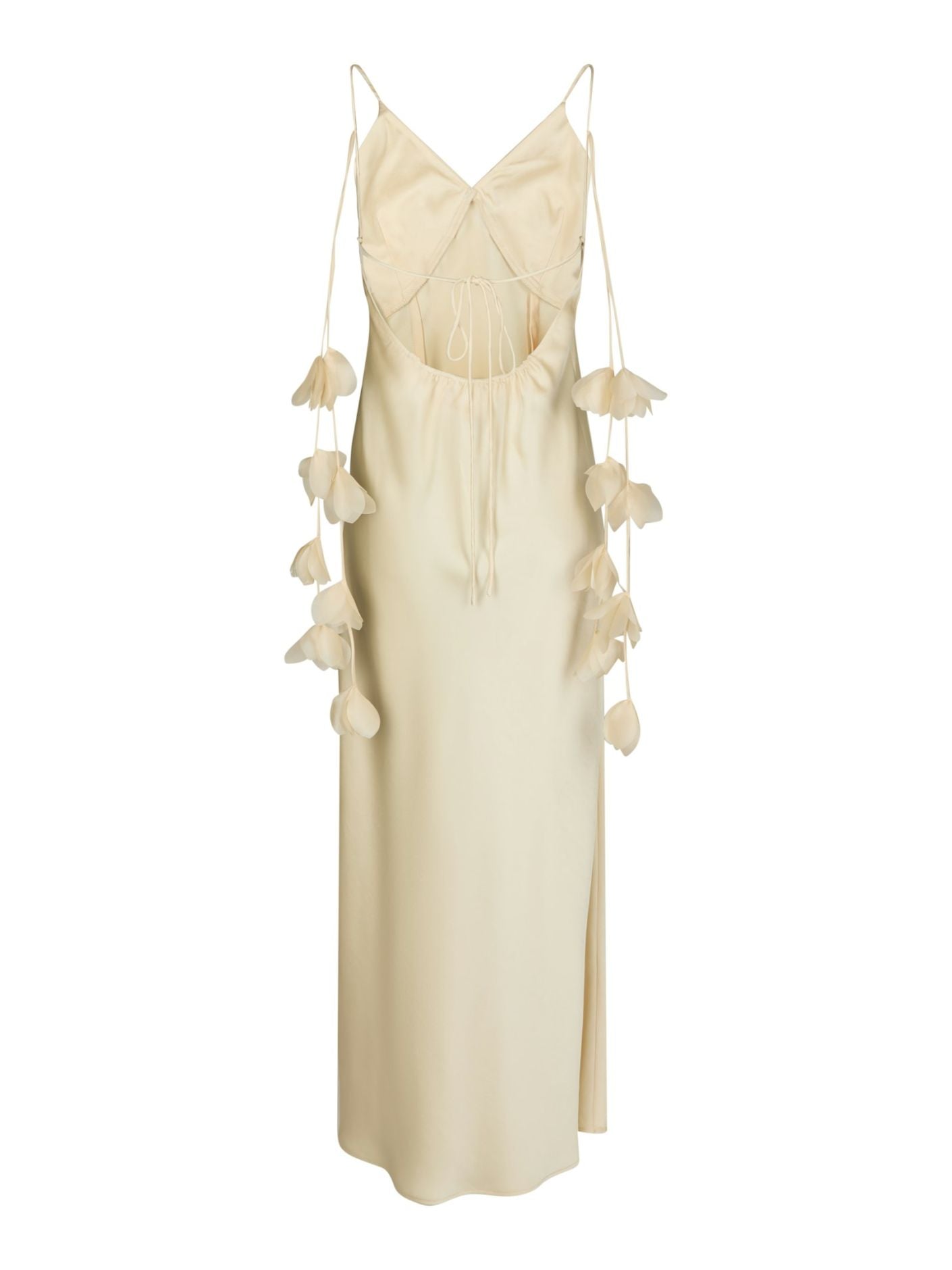 Colly Heavy Sateen Dress Light Yellow