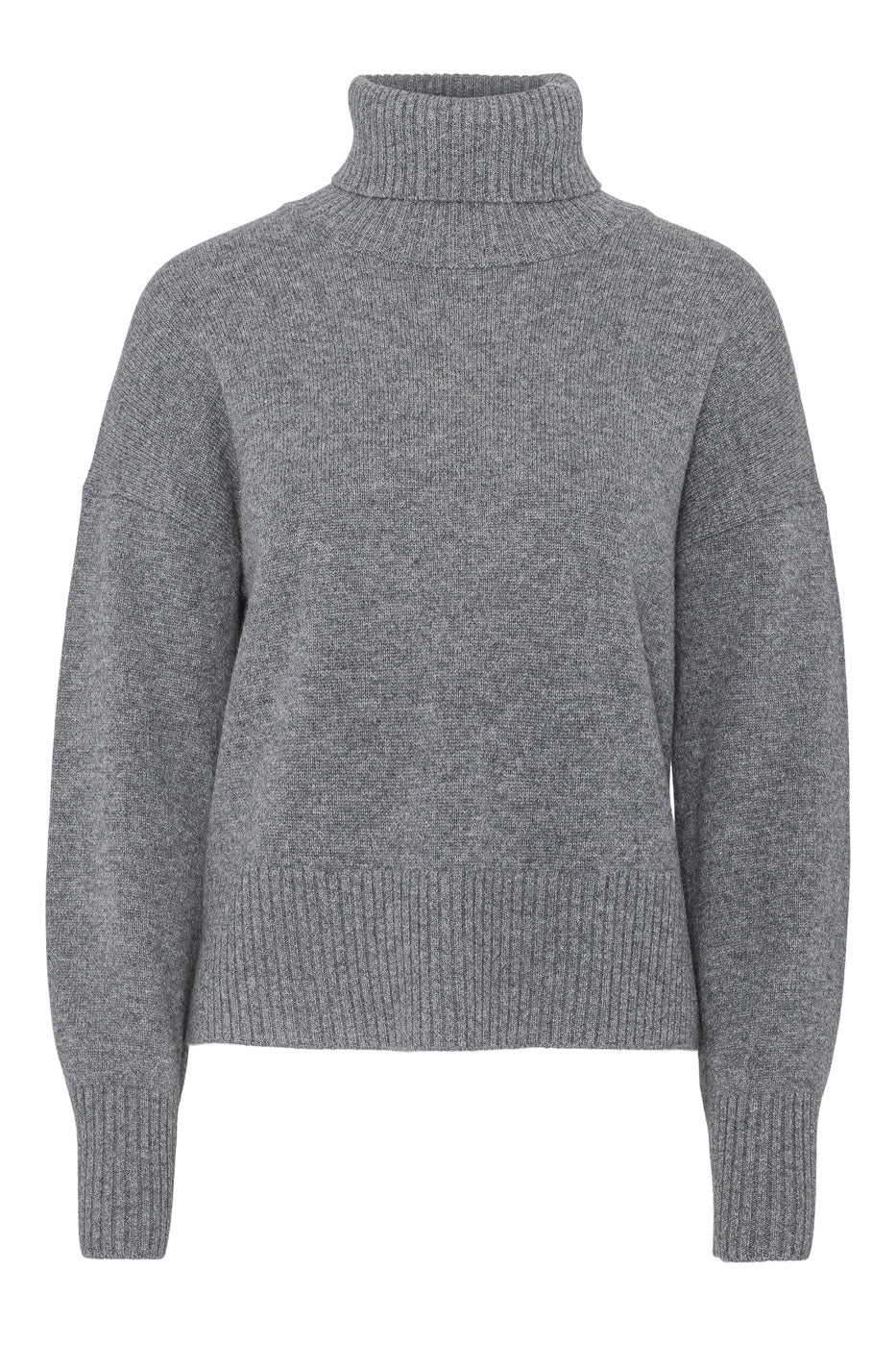 Megan Wool Turtleneck Grey