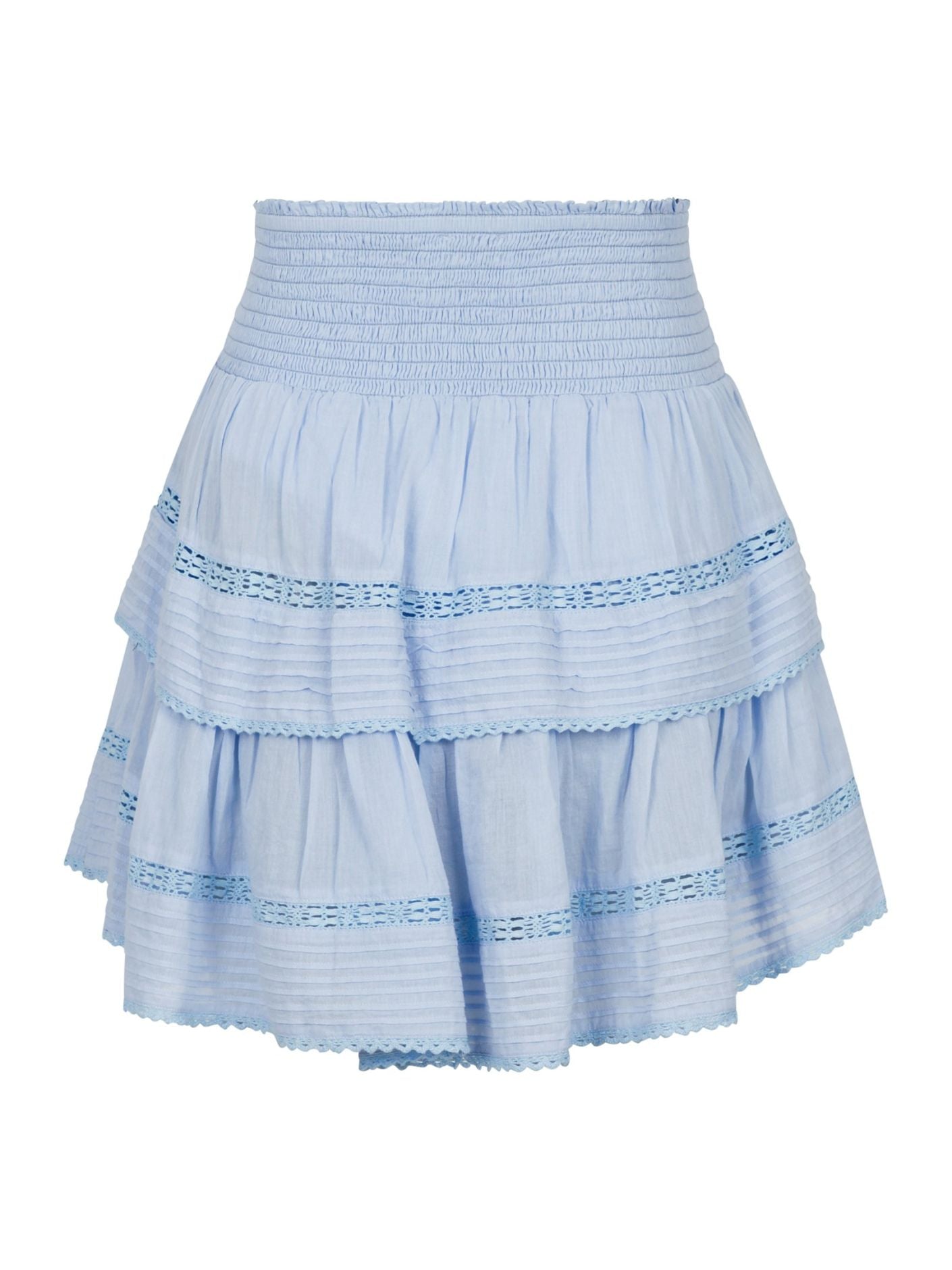 Kenia S Voile Skirt Light Blue