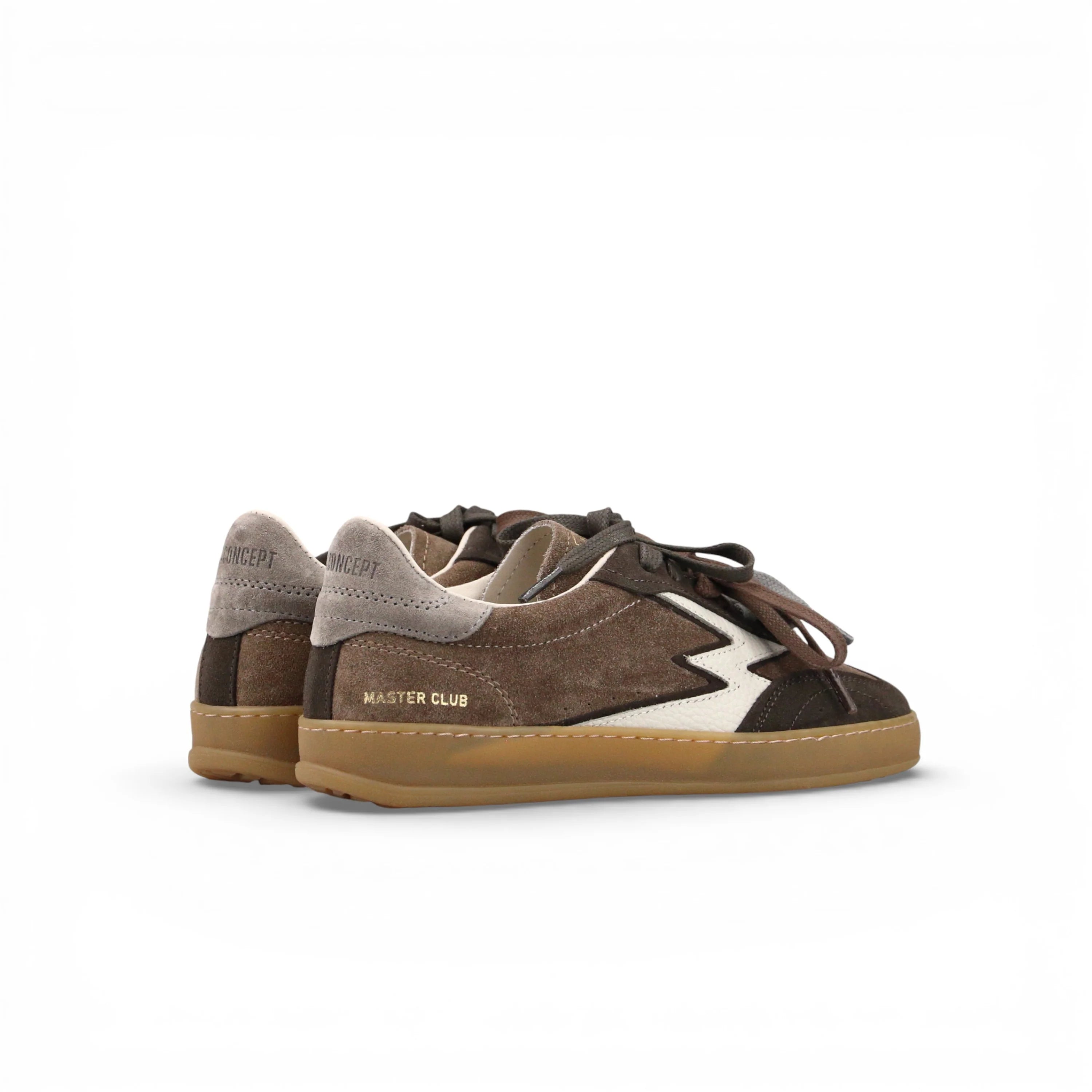 Club Patchwork Sesame Dark Brown & Gray