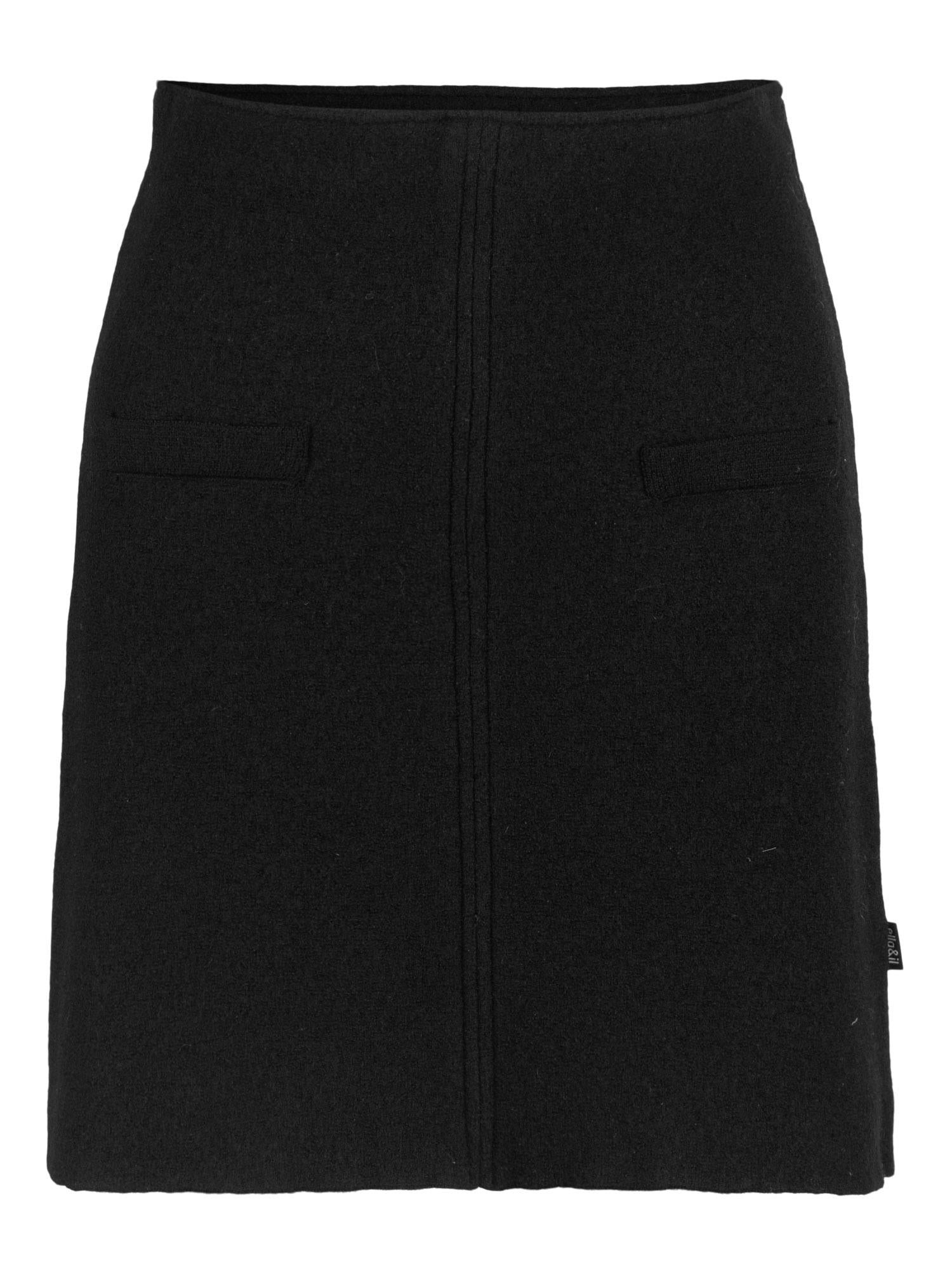 Lilian Merino Skirt Black