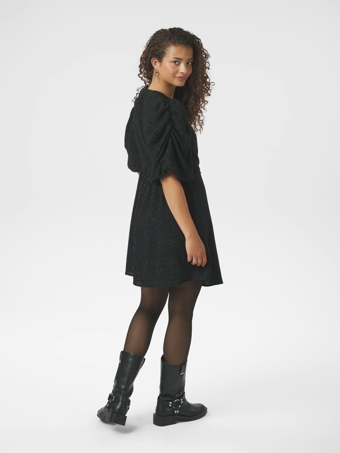 Tikka Glitz Dress Black