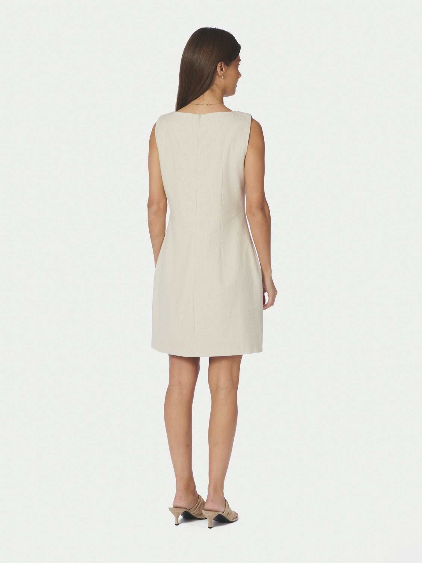 Bruna Ramie Dress Natural