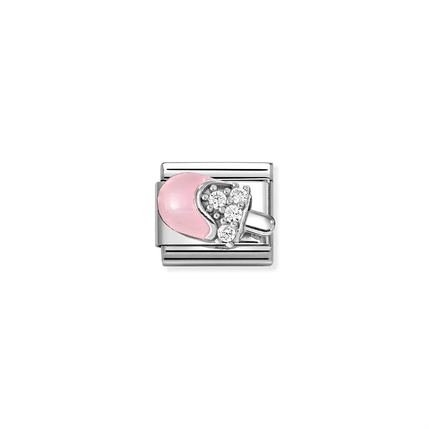 White Pink Ice Cream