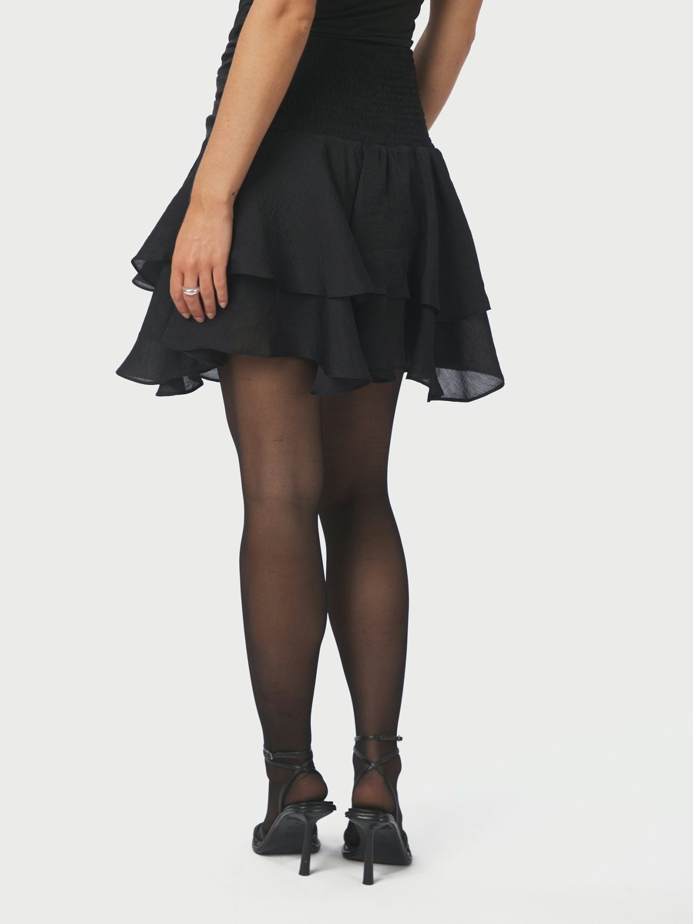 Janie Frill Skirt Black