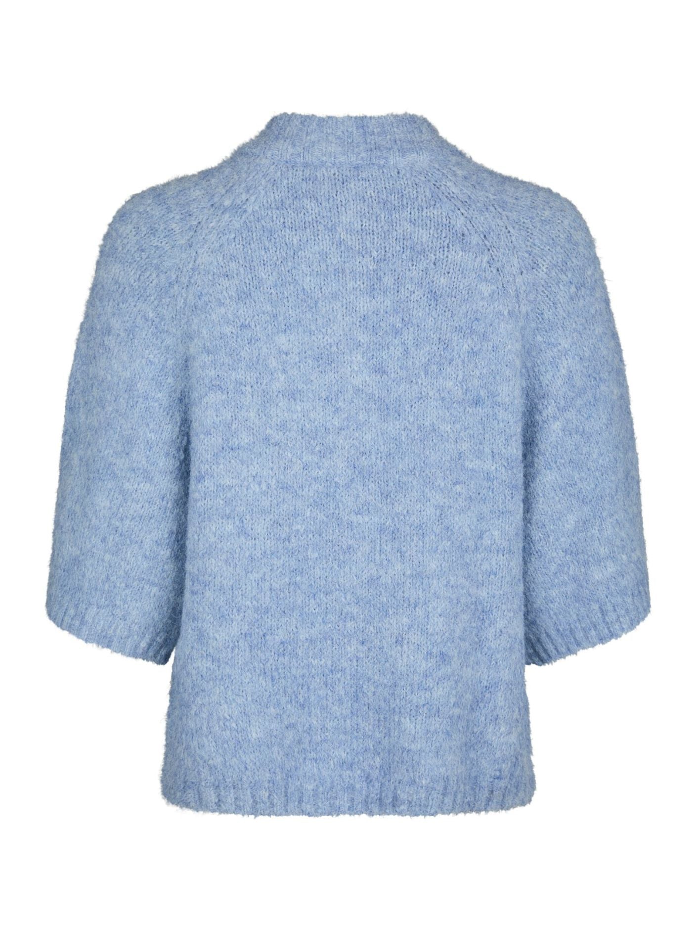 Benuta Fluffy Knit Cardigan Dusty Blue
