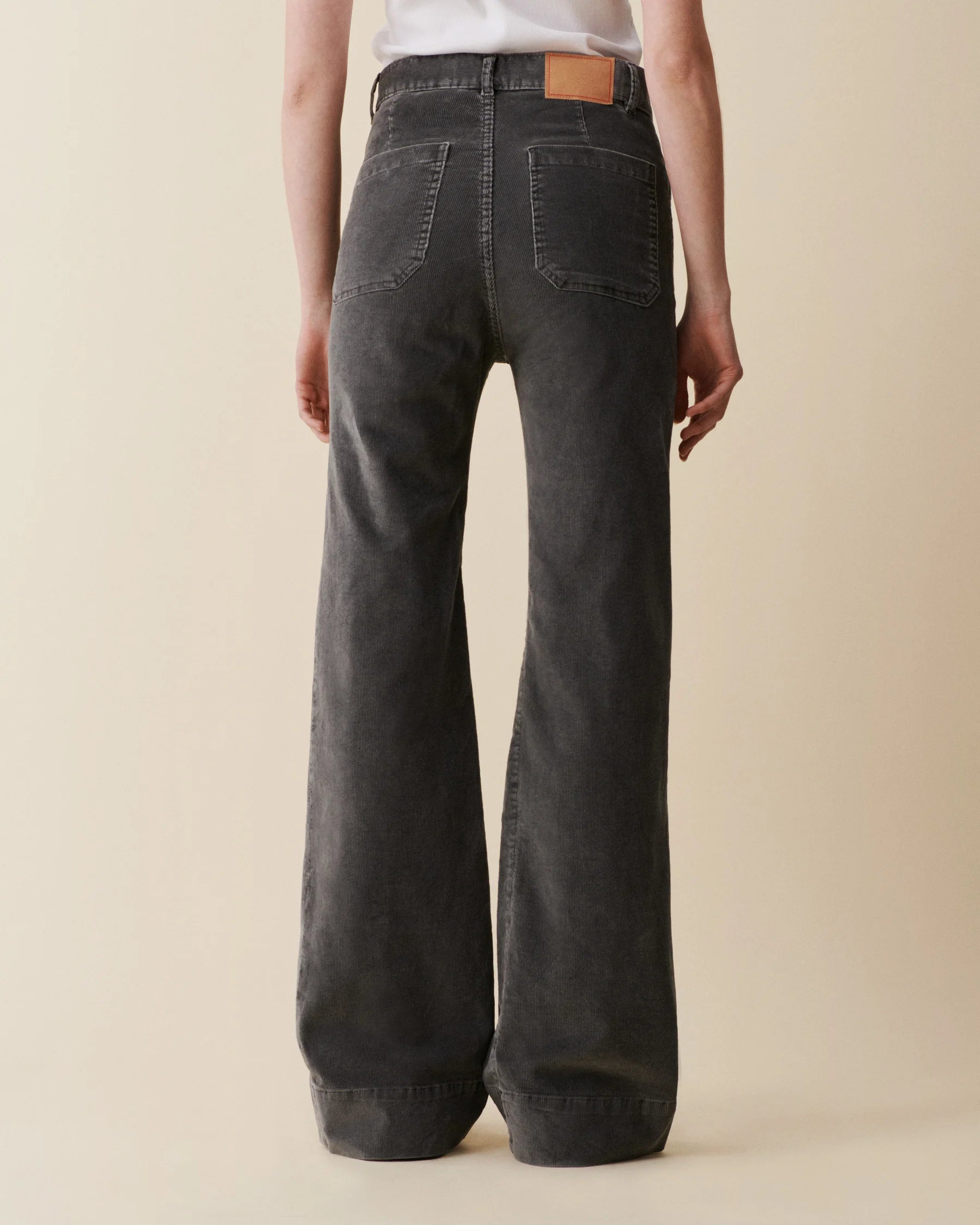 St Monica Jeans Grey Corduroy