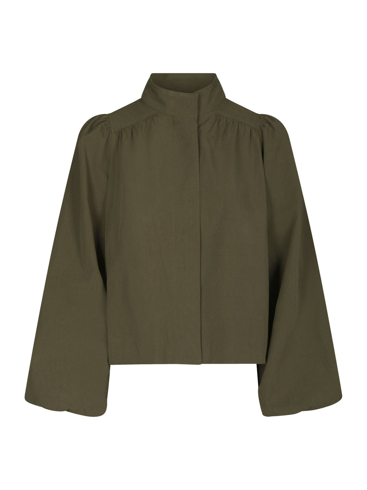 Tirsa Twill Jacket Dark Brown