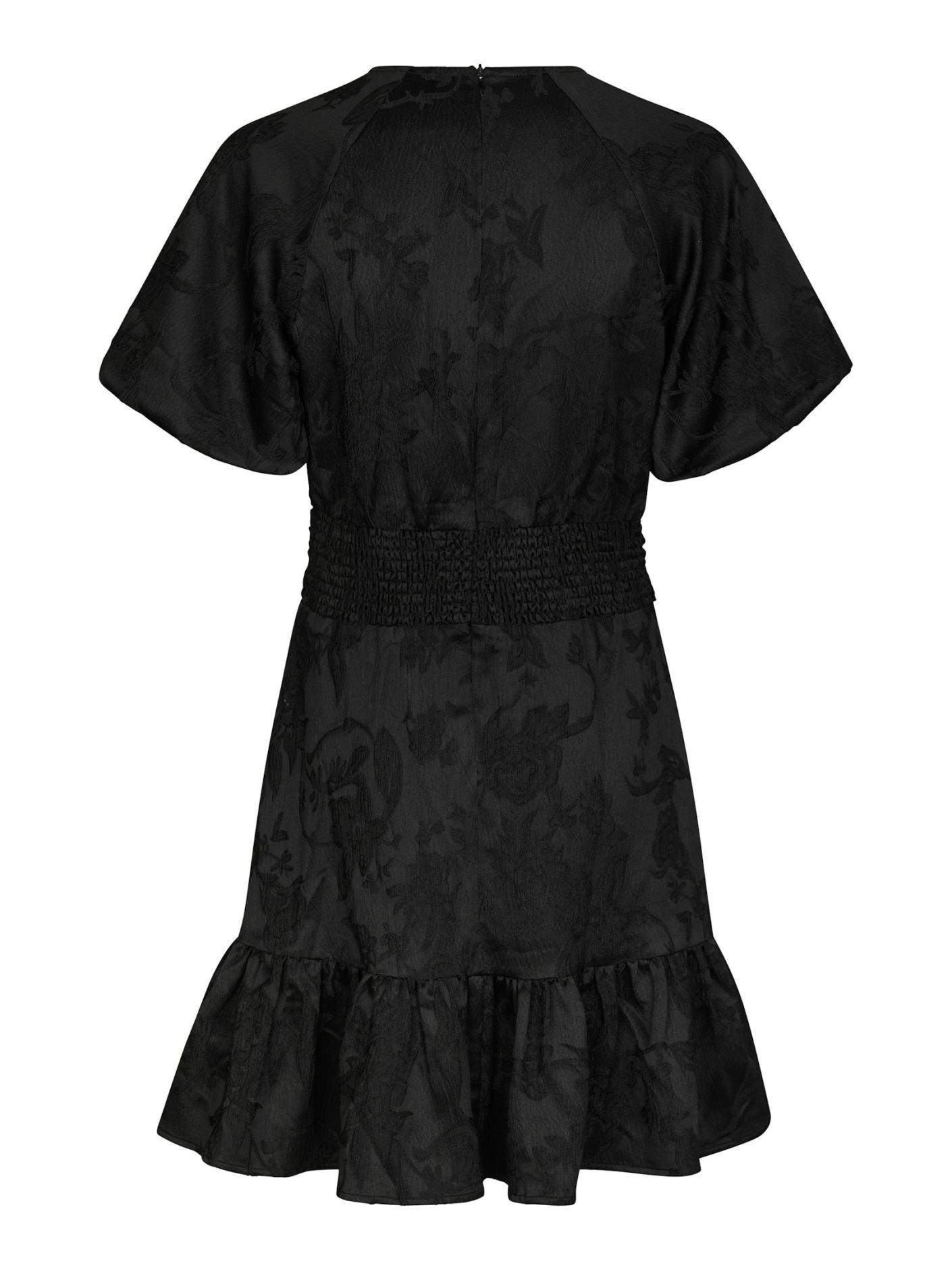Sulli Jacquard Dress Black