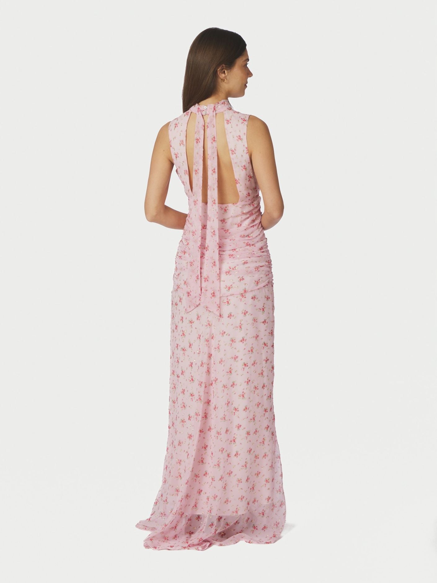 Dori Print Dress Rose