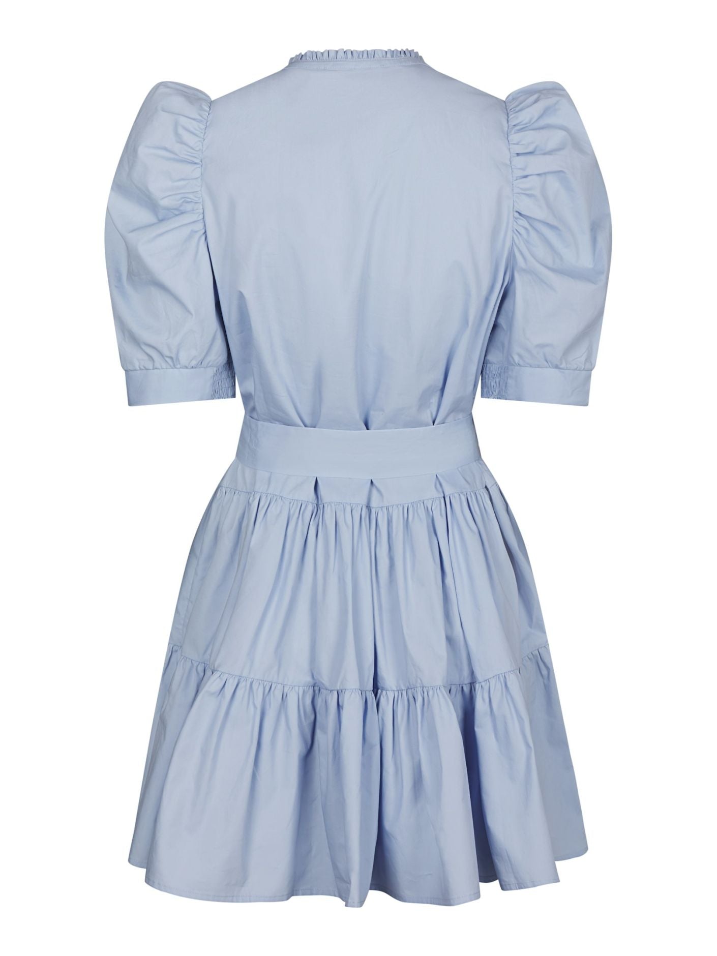 Tabbie Poplin Dress Light Blue