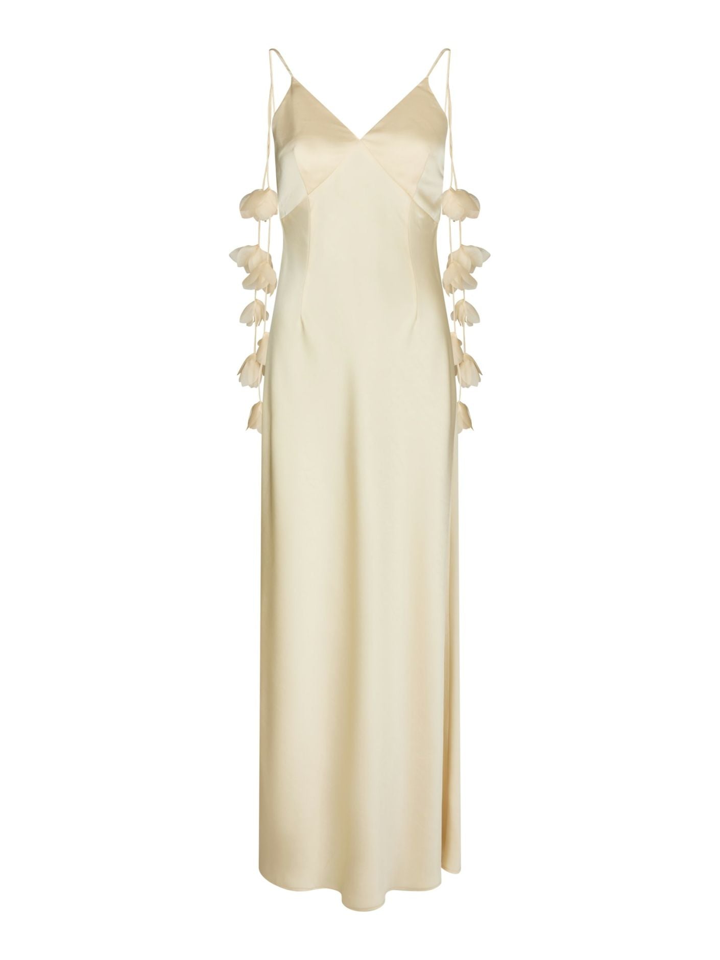 Colly Heavy Sateen Dress Light Yellow