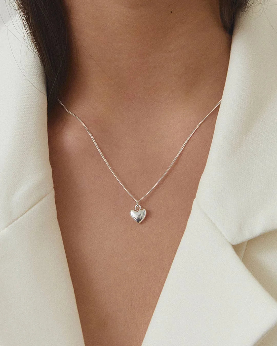 Heart Charm Silver