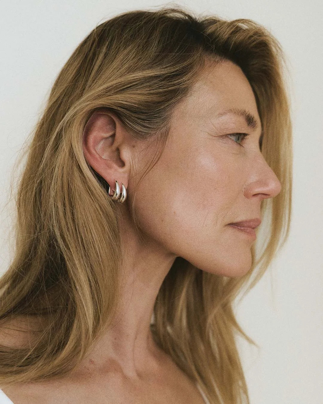 Ellipse Earrings Silver
