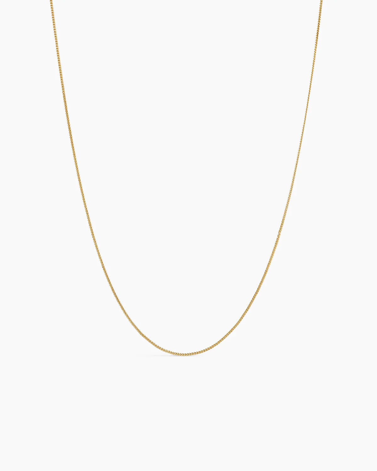 Thin Chain Gold 42cm