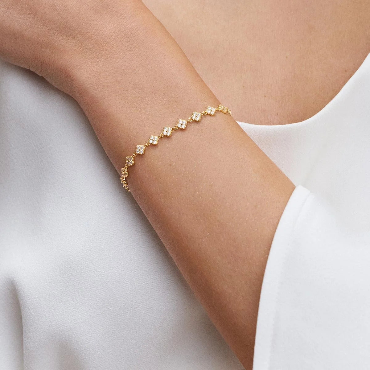Blossom Bracelet Gold 16cm