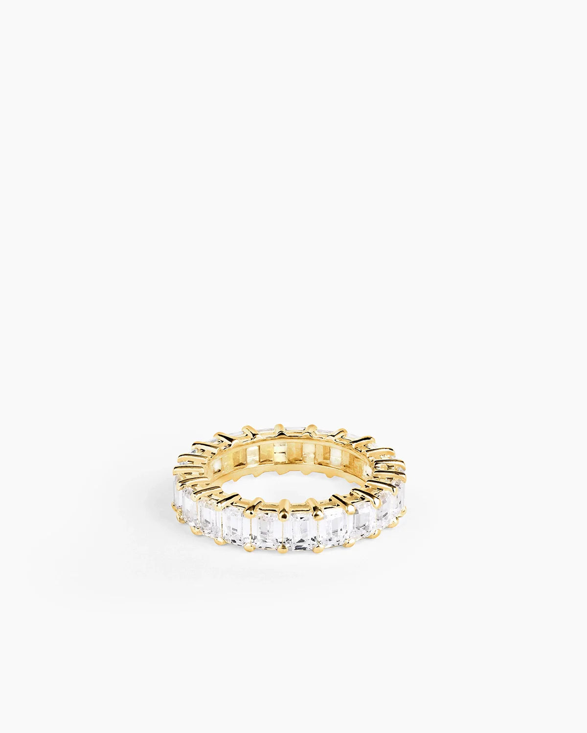 Etemity Emerald Ring Gold