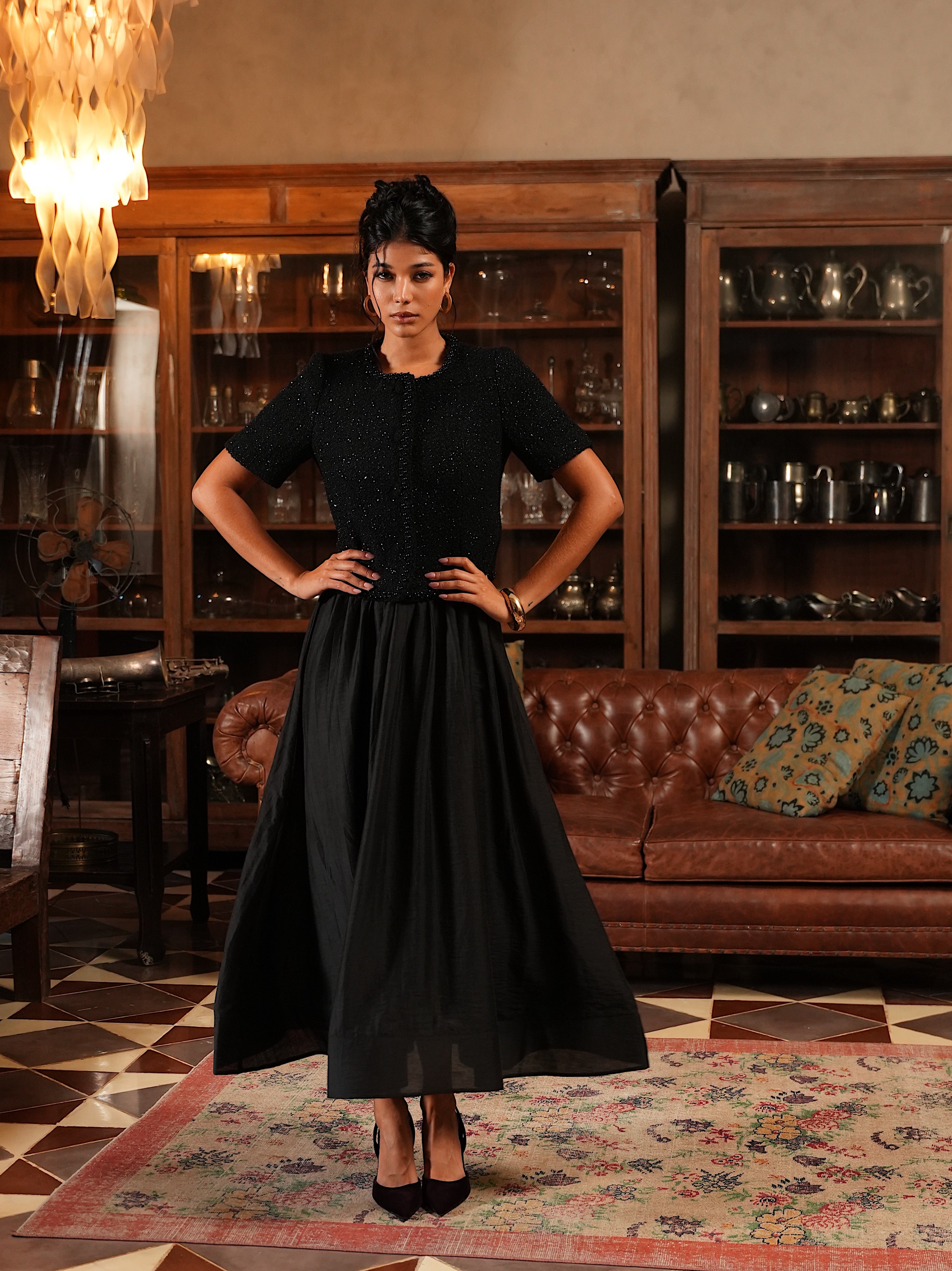 Abeline Top Black