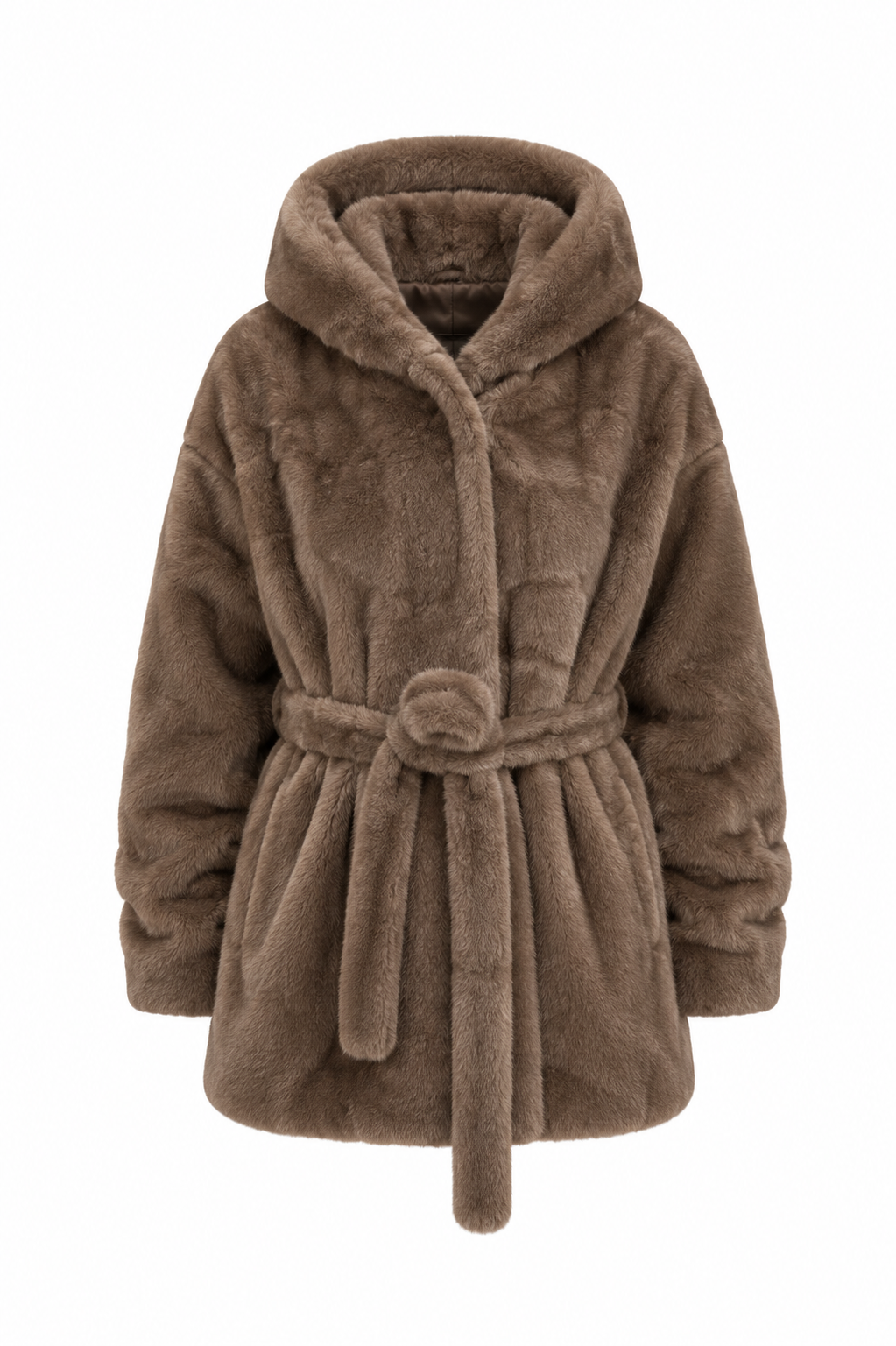 Alaska Jakke m/ Hette Taupe