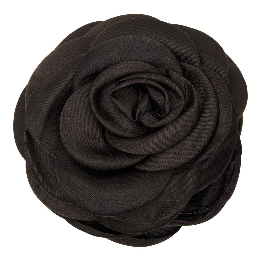 Giant Satin Rose Claw Black