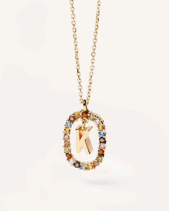 Letter K necklace